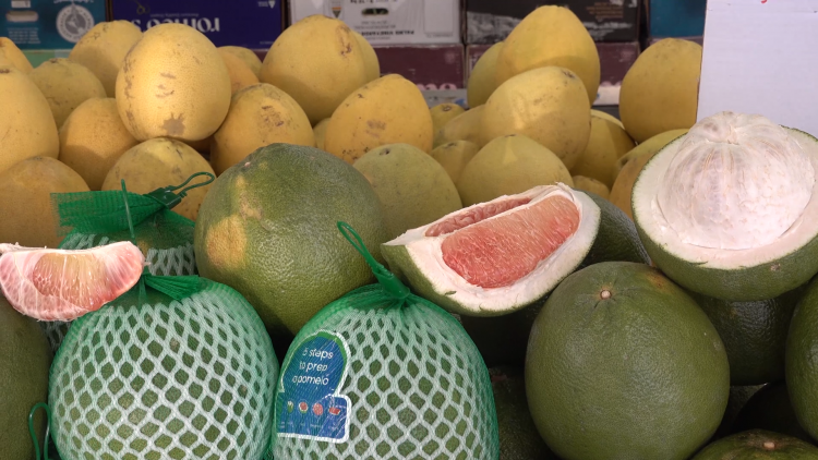 Quả bưởi Việt Nam lần đầu tiên được bán tại Australia