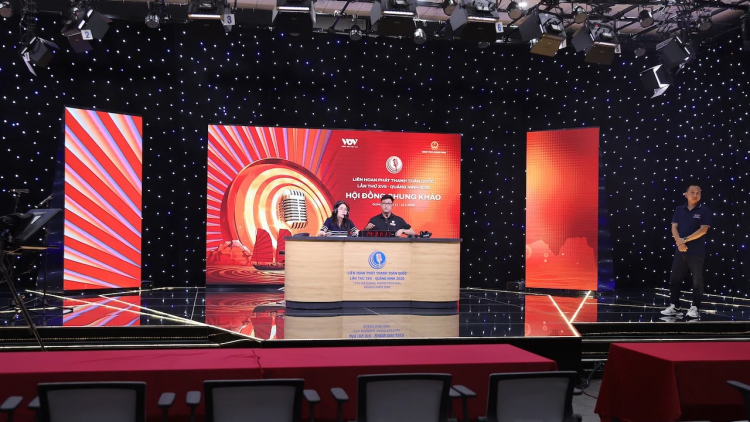 Sôi động hạng mục phát thanh trực tiếp mở màn LHPT toàn quốc lần thứ XVII