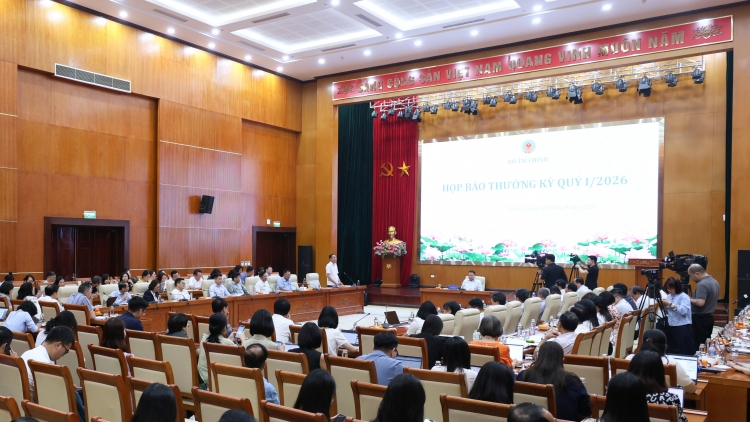 Họp báo Bộ Tài chính Q1/2026: Chính sách tài khóa linh hoạt, hỗ trợ tăng trưởng kinh tế 2 con số