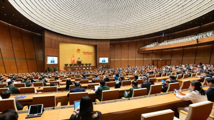 Thời sự 12 5/4/2026:Các đại biểu dự Kỳ họp thứ nhất Quốc hội khóa XVI họp phiên trù bị