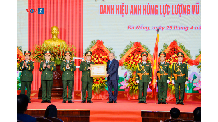 Thời sự 12h 25/4/2026: Quân khu 5 đón nhận Danh hiệu Anh hùng lực lượng vũ trang nhân dân