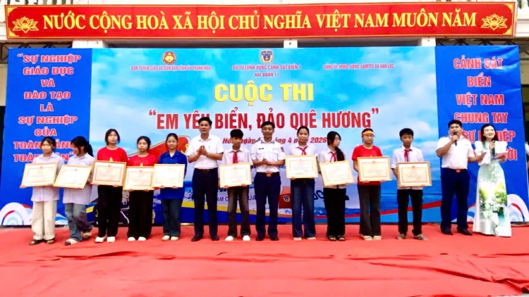 Giáo dục tình yêu đất nước qua Cuộc thi “Em yêu biển, đảo quê hương”