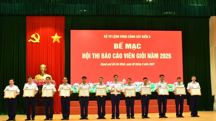 Vùng cảnh sát biển 3: Đổi mới phương pháp tuyên truyền từ Hội thi Báo cáo viên giỏi
