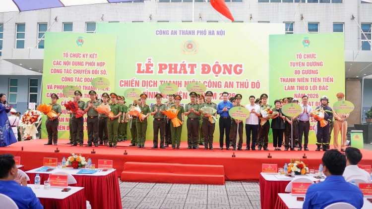 Tuổi trẻ Công an Thủ đô phát động chiến dịch tình nguyện hè 2026