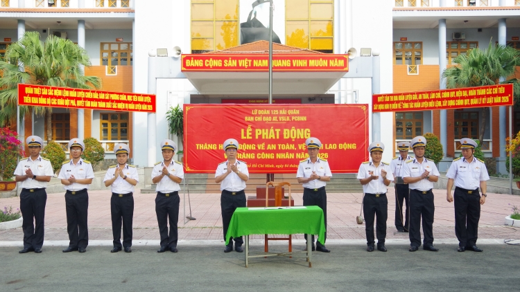  Lữ đoàn 125 hành động vì môi trường làm việc an toàn