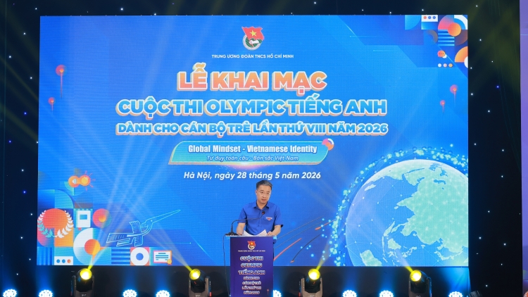 Khai mạc Cuộc thi Olympic tiếng Anh dành cho cán bộ trẻ  lần thứ VIII năm 2026