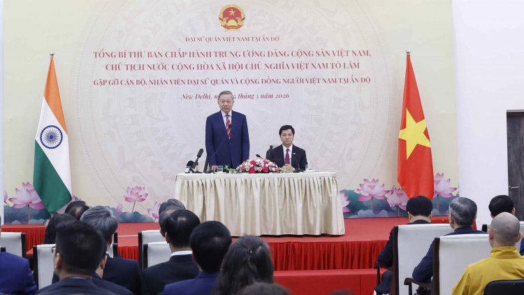 Tổng Bí thư, Chủ tịch nước Tô Lâm: Người Việt tại Ấn Độ là “Đại sứ nhân dân”