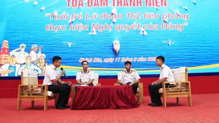Khẳng định bản lĩnh thủ lĩnh thanh niên ở Lữ đoàn 162
