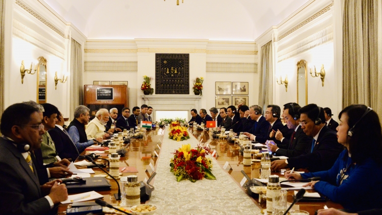Tổng Bí thư, Chủ tịch nước Tô Lâm hội đàm với Thủ tướng Ấn Độ Narendra Modi