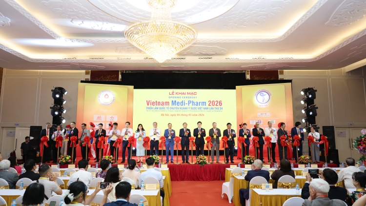Vietnam Medi-Pharm 2026: Thúc đẩy chuyển đổi số, mở rộng hợp tác quốc tế trong ngành y dược