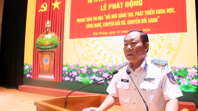 Bộ Tư lệnh Vùng Cảnh sát biển 1 phát động thi đua chuyển đổi số, chuyển đổi xanh