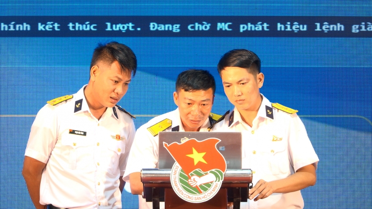 Ứng dụng công nghệ số trong Hội thi cán bộ đoàn giỏi Vùng 4 Hải quân