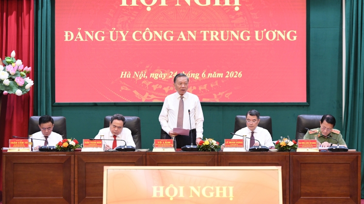 Thời sự 18h 24/6/ 2026:Tổng Bí thư, Chủ tịch nước Tô Lâm chỉ đạo Hội nghị Đảng ủy Công an Trung ương