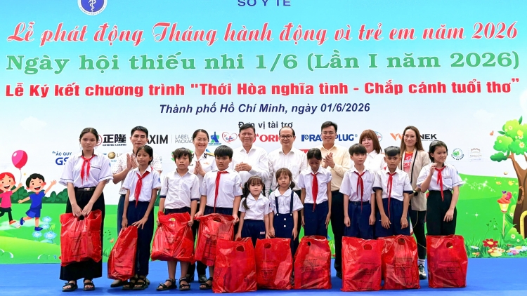ICD Tân Cảng Sóng Thần lan tỏa yêu thương đến trẻ em có hoàn cảnh khó khăn
