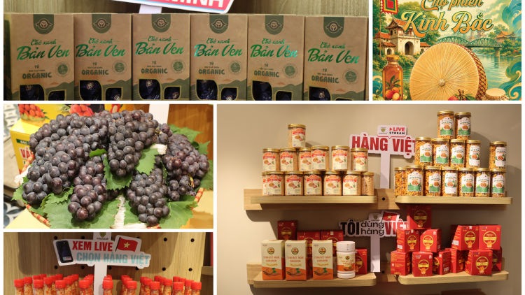 Khai mạc “Chợ phiên Kinh Bắc” tại phố Tràng Tiền, đưa đặc sản vùng miền đến thủ đô