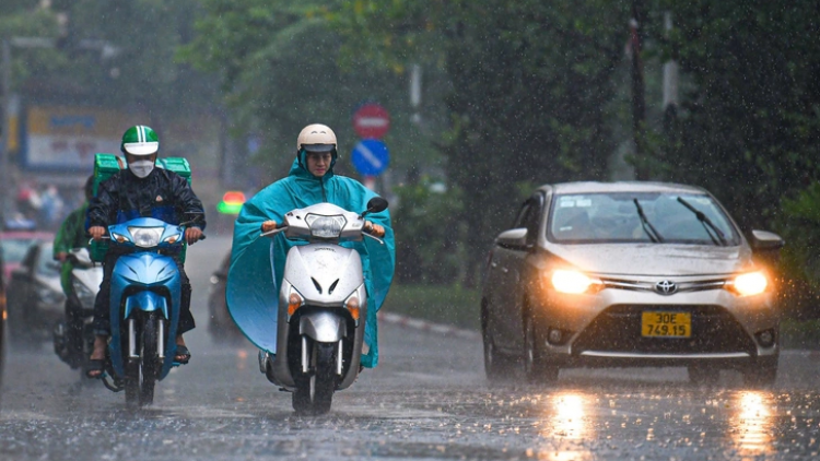 Dự báo thời tiết 29/6/2026: Hà Nội và Bắc Bộ mưa dông diện rộng, vùng núi mưa rất to