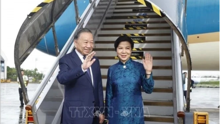 Tổng Bí thư, Chủ tịch nước Tô Lâm về đến Hà Nội kết thúc chuyến thăm 3 nước Đông Nam Á
