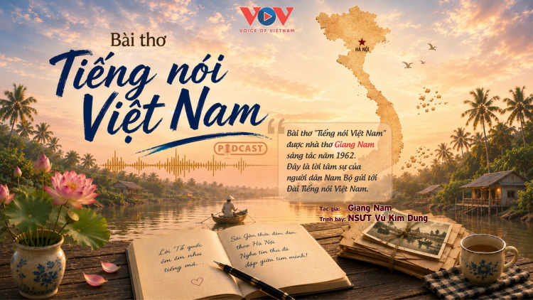 Bài thơ Tiếng nói Việt Nam