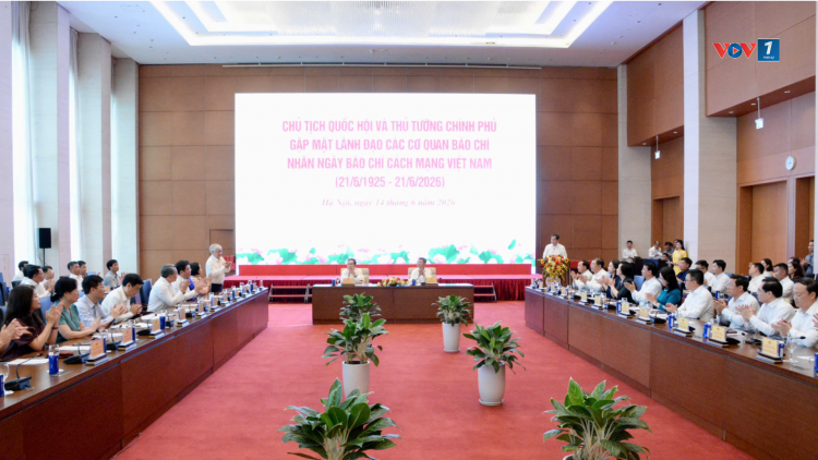 Thời sự 18h 14/6/2026: Gặp mặt lãnh đạo các cơ quan báo chí nhân dịp Kỷ niệm 101 năm báo chí 