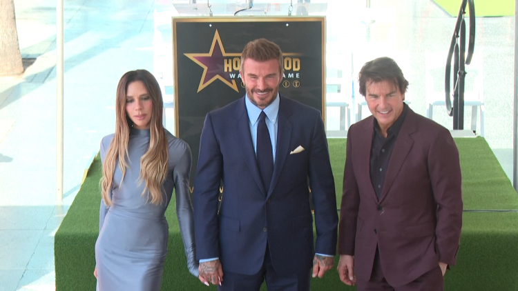 Cựu danh thủ David Beckham nhận ngôi sao trên Đại lộ Danh vọng Hollywood