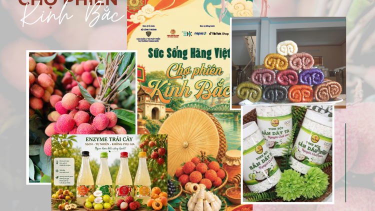 “Chợ phiên Kinh Bắc” tại Hà Nội: Cơ hội quảng bá sản phẩm, mở rộng thị trường cho doanh nghiệp