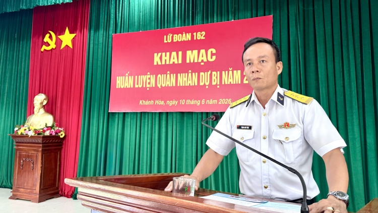 Bồi dưỡng lực lượng dự bị động viên cho nhiệm vụ bảo vệ chủ quyền biển đảo