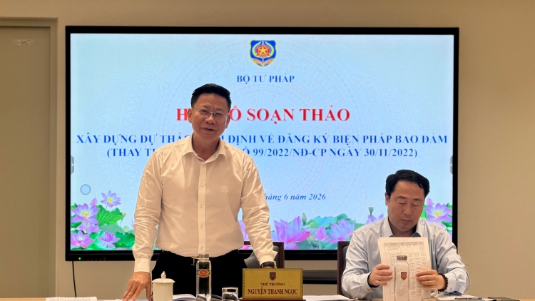 Dự thảo Nghị định về đăng ký biện pháp bảo đảm:hướng tới cung cấp dịch vụ công trực tuyến toàn trình