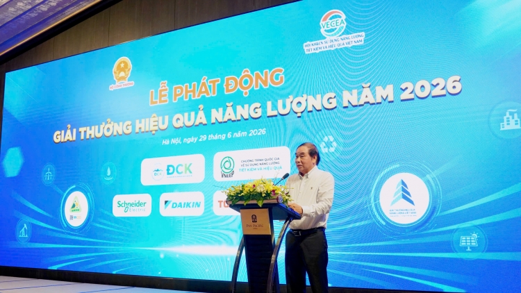 Bộ Công Thương phát động “Giải thưởng hiệu quả năng lượng năm 2026”