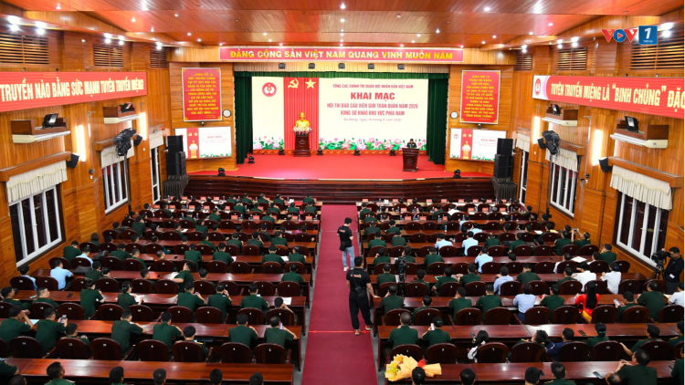 Khai mạc Hội thi Báo cáo viên giỏi toàn quân năm 2026 khu vực phía Nam