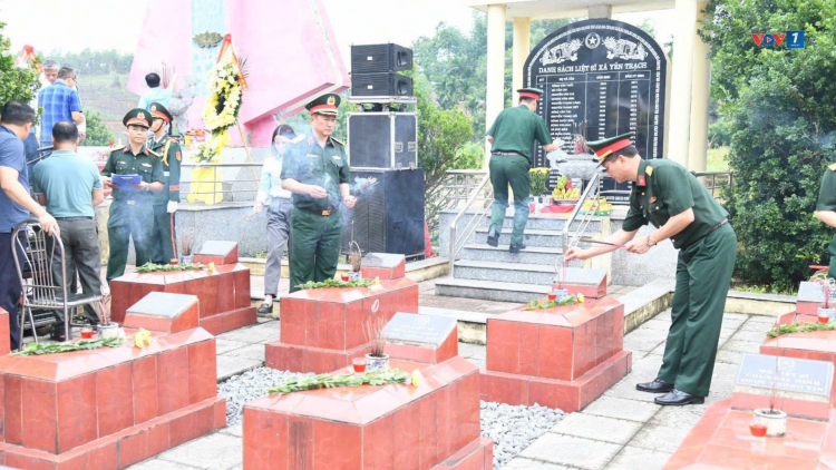 Thái Nguyên triển khai lấy mẫu hài cốt liệt sĩ chưa xác định danh tính