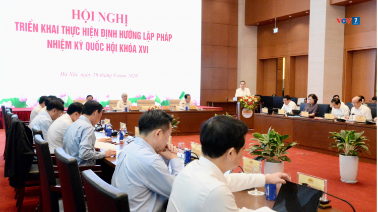 Thời sự 12h 16/6/2026: Hội nghị triển khai Định hướng lập pháp nhiệm kỳ Quốc hội khóa XVI