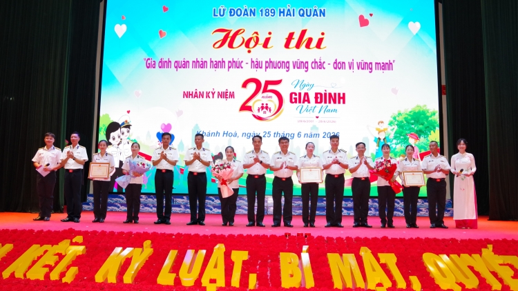 Gia đình hạnh phúc - điểm tựa để người lính tàu ngầm vững vàng nơi đầu sóng