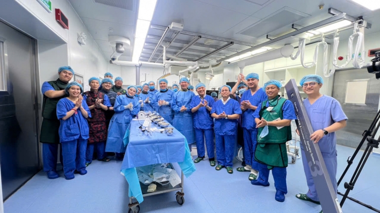 Thay van động mạch chủ qua ống thông thành công tại Viện Tim mạch – Bệnh viện 19-8, Bộ Công an