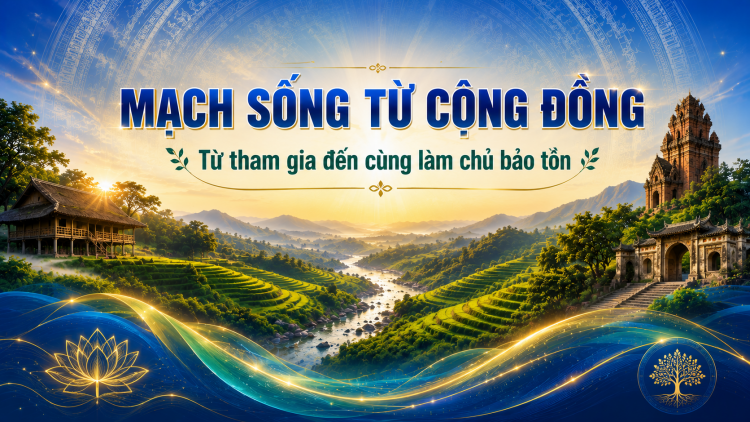 Mạch sống từ cộng đồng - Từ tham gia đến cùng làm chủ bảo tồn