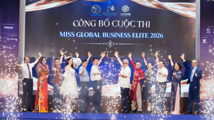 Hoa hậu Doanh nhân Tinh hoa Toàn cầu 2026 hướng tới kết nối nữ doanh nhân quốc tế