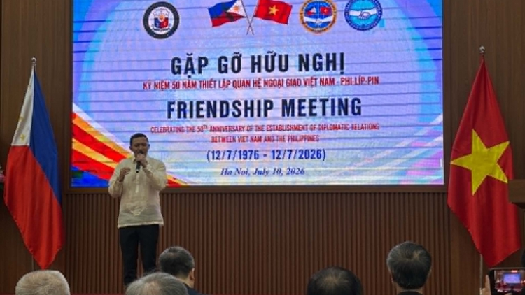 Gặp gỡ hữu nghị kỷ niệm 50 năm quan hệ Việt Nam – Philippines