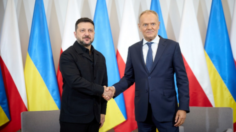 Lãnh đạo Ba Lan và Ukraine gặp nhau lần đầu tiên sau căng thẳng ngoại giao