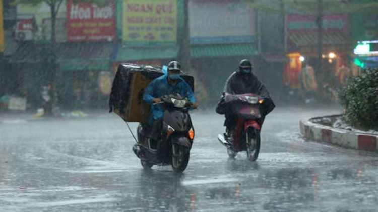 Dự báo thời tiết ngày 28/7/2026: Bắc Bộ mưa to diện rộng, nhiều nơi có dông mạnh