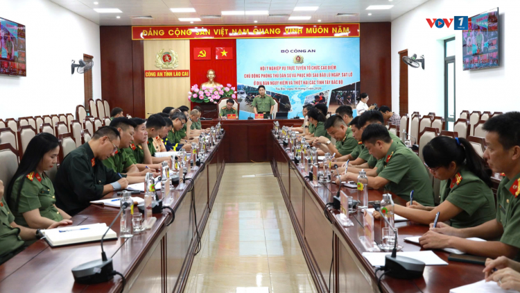 Bộ Công an chỉ đạo chủ động phòng thủ dân sự, khắc phục hậu quả mưa lũ tại Tây Bắc