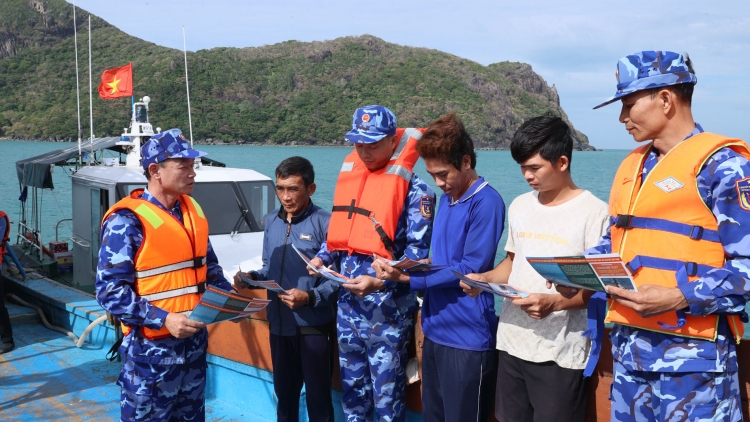 Cảnh sát biển quyết liệt chống IUU, tạo chuyển biến thực chất trước ngày 31/8