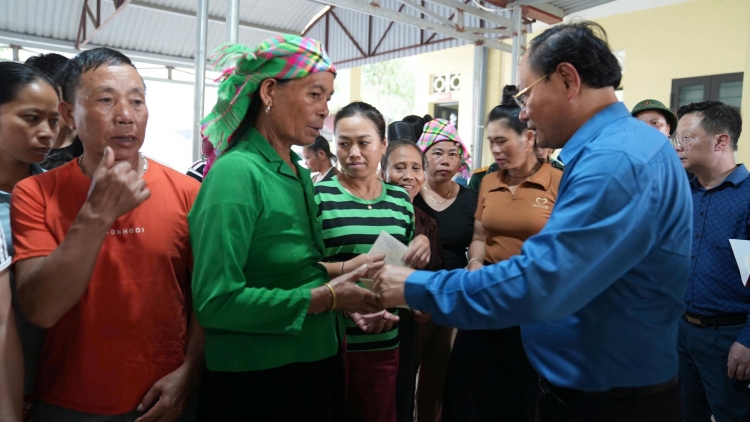 Lai Châu tập trung khắc phục hậu quả mưa lũ, ổn định dân cư