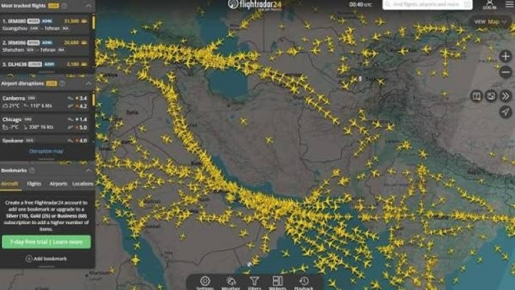 Iran đóng cửa không phận thủ đô Tehran, đề cao giải pháp ngoại giao với Mỹ