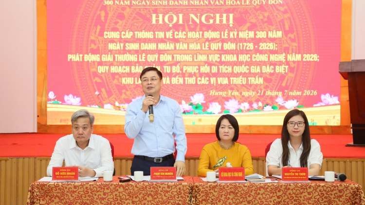Khoảng 6000 người sẽ tham dự Lễ kỷ niệm  300 năm Ngày sinh Danh nhân văn hóa Lê Quý Đôn