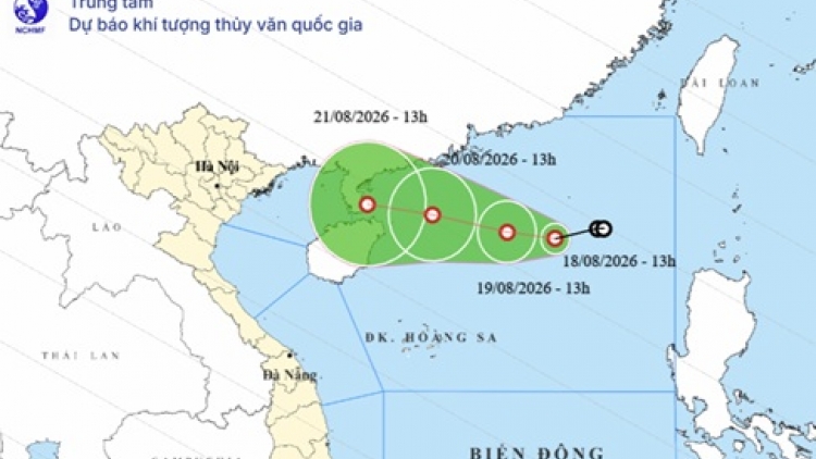 Thời sự 21h30 18/8/2026: Áp thấp nhiệt đới gây gió mạnh trên biển Đông