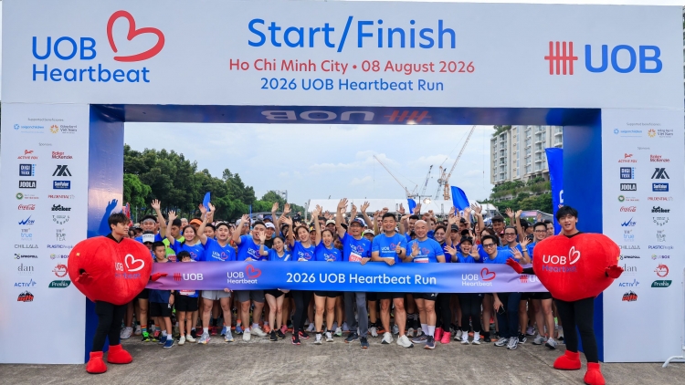 Giải chạy UOB Heartbeat Run 2026 gây quỹ hơn 950 triệu đồng, mở rộng cơ hội học tập số cho trẻ em 