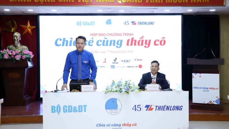 Chương trình chia sẻ cùng thầy cô năm 2026: Lan tỏa những hành trình gieo chữ
