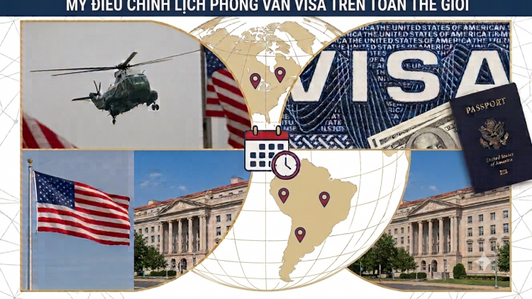 Mỹ điều chỉnh lịch phỏng vấn visa trên toàn thế giới