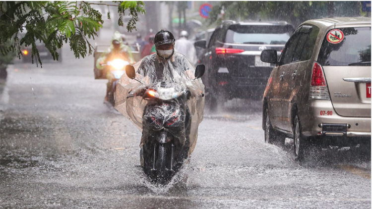 Dự báo thời tiết 18/08/2026: Bắc Bộ mưa lớn cục bộ, Nam Trung Bộ nắng nóng