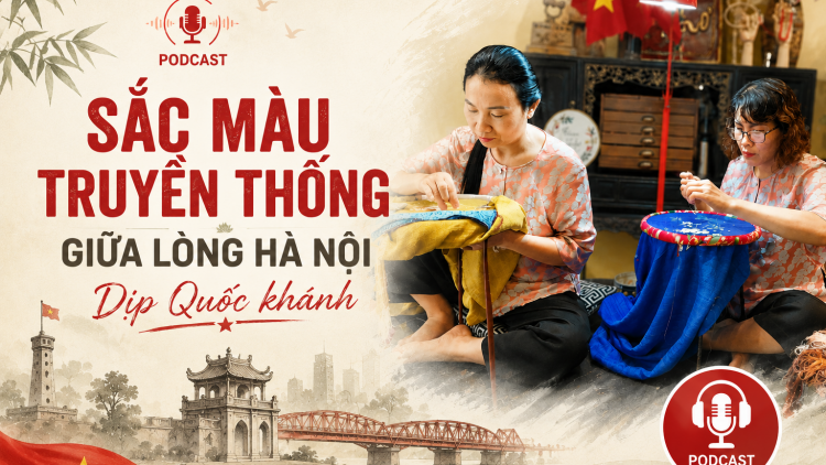 Sắc màu truyền thống giữa lòng Hà Nội dịp Quốc Khánh