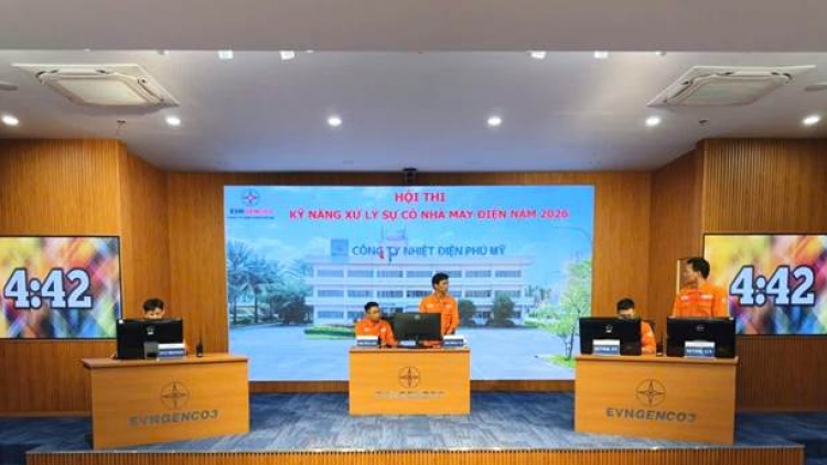 Hội thi kỹ năng xử lý sự cố Nhà máy điện năm 2026 - chủ động trong mọi tình huống vận hành